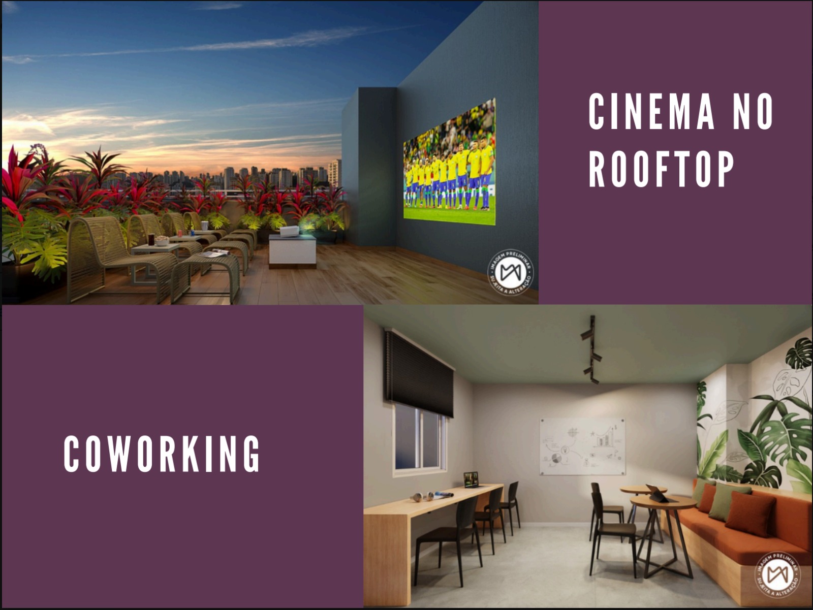 Cinema no Rooftop · Coworking